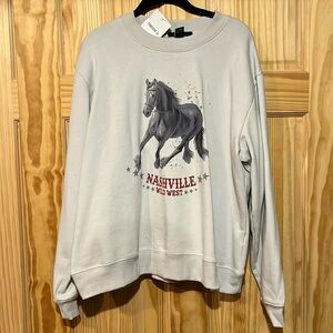 Nashville wild West crewneck